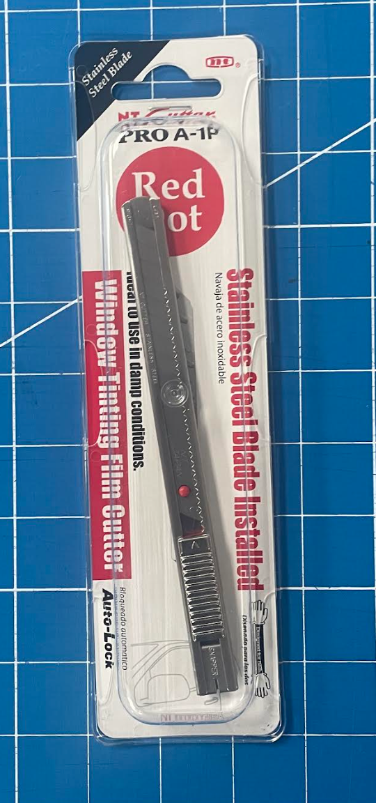 red dot stainless razor knife
